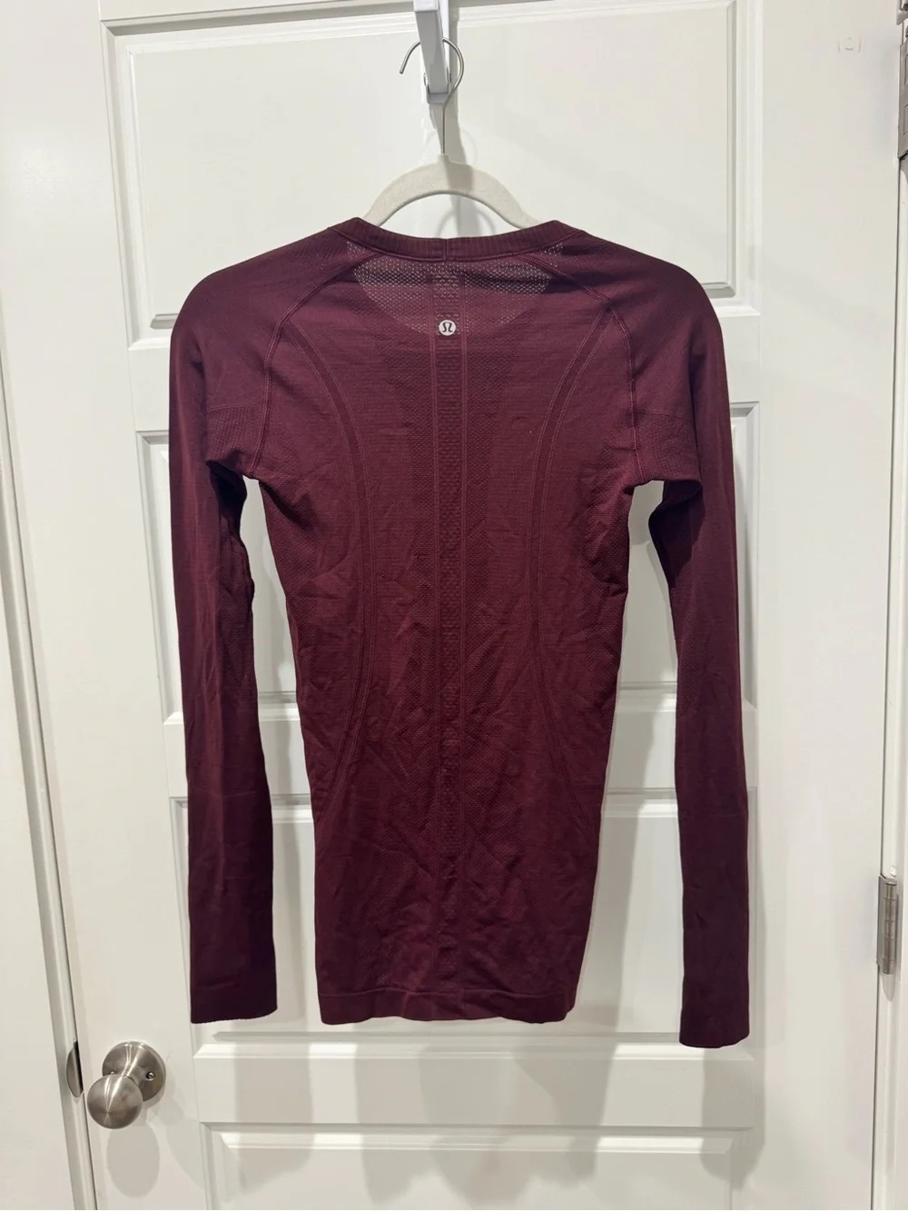 lululemon athletica Long Sleeve Swiftly Tech in Deep Burgundy